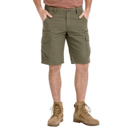 bushman pánske kapsáčové kraťasy tmavá khaki